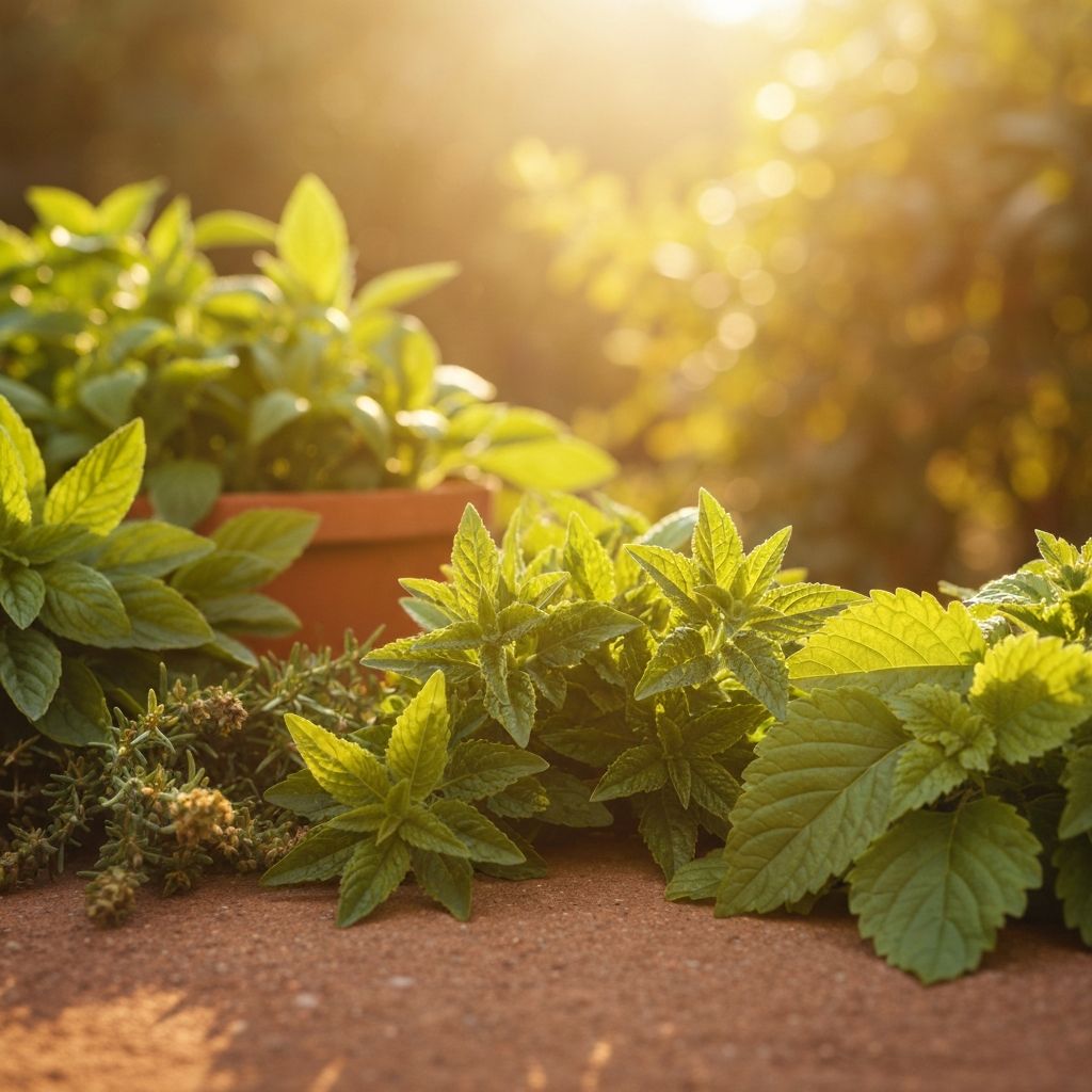 Herbal botanical collection with natural ingredients